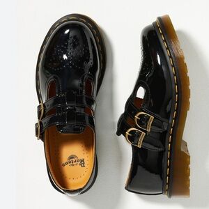 Dr Martens 8065 patent leather Mary Jane shoes 9